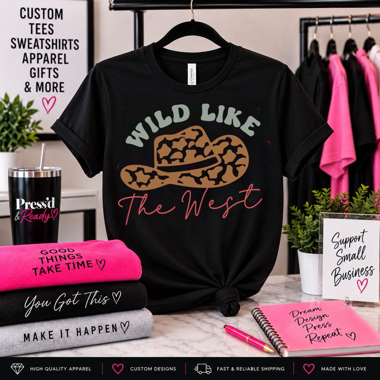 Wild Like the West Tee