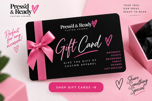 GIVE THE GIFT OF PRESS’D & READY!